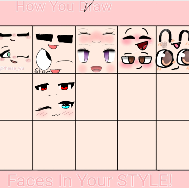 Draw your Face in ur own STYLE COLLAB !