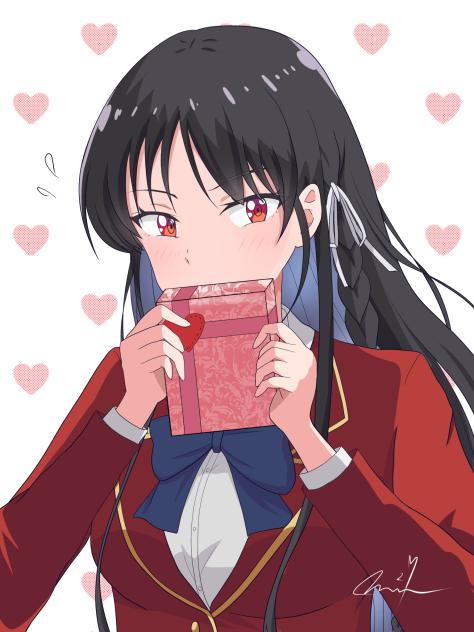 鈴音 照れバレンタイン