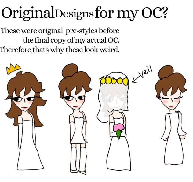 Original designs for my OC!