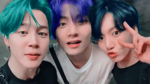 vminkook hair colour