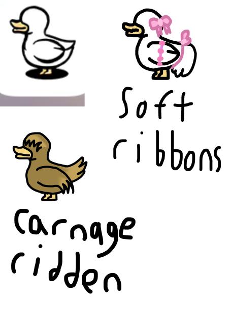 Two more ducks for my cluster duck set!