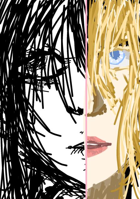 two artstyleee