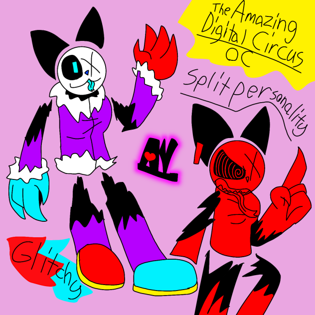 Tadc original character. Glitchy