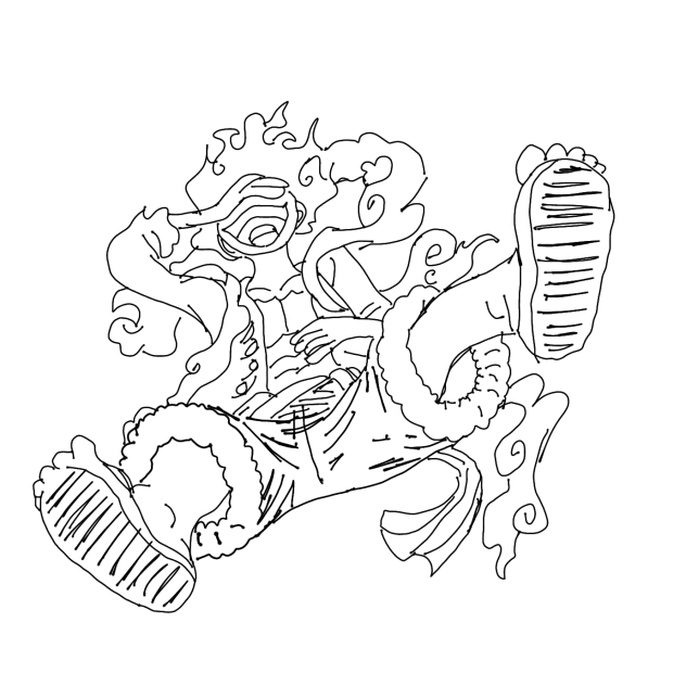 Luffy gear 5 - ibisPaint