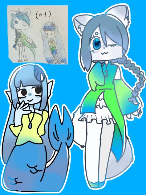過去絵のリメイク