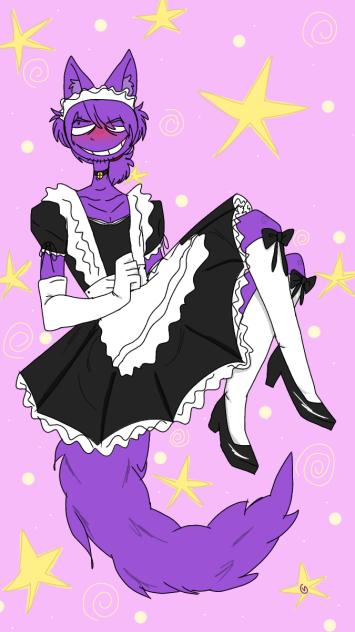 Vincent In A Maid Dress