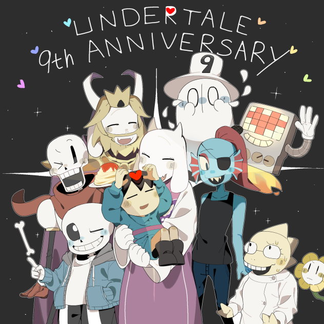 UNDERTALE9周年おめでとう！