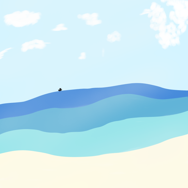 this is the sea - ibisPaint