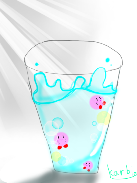 落書き カービィ