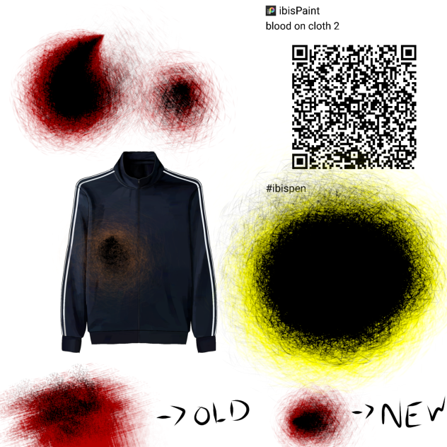 blood on cloth brush 2,