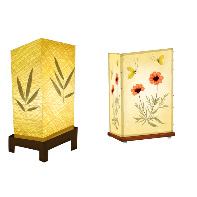 flat lamp