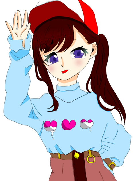 線画を借りました！