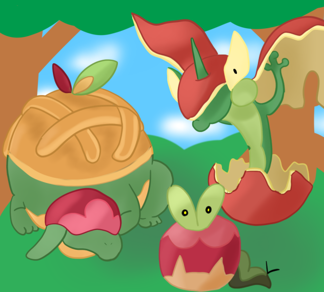 ポケモン - みりんこ ポケモンSV 碧の仮面】みついりりんご カジッチュ カミッチュ