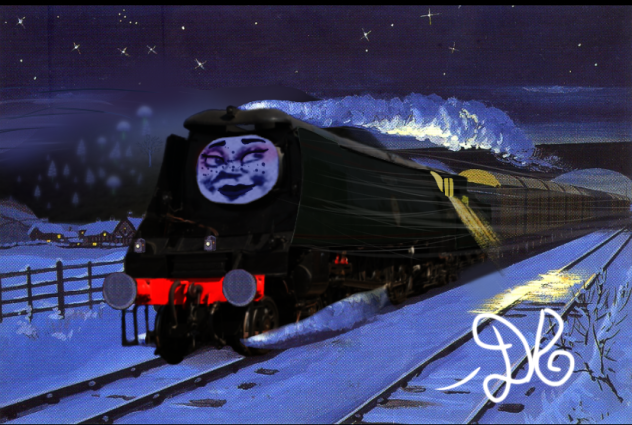 “On the br there was fish trains…”