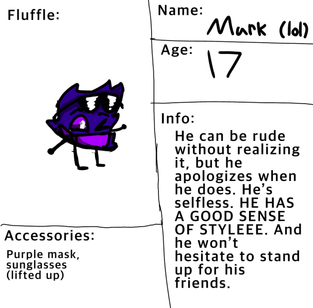 Meh Fluffle oc!!
