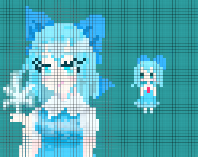 ﾄﾞｯﾄｰﾁﾙﾉ  九月九日はチルノの日