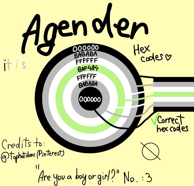 agender hex codes