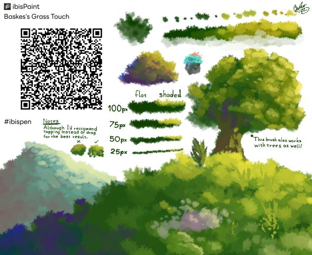 My convenient grass brush