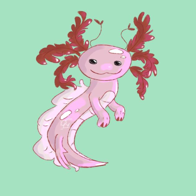 axolotl button design