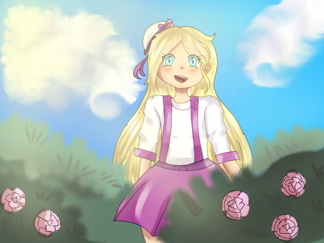 the flower garden - ibisPaint