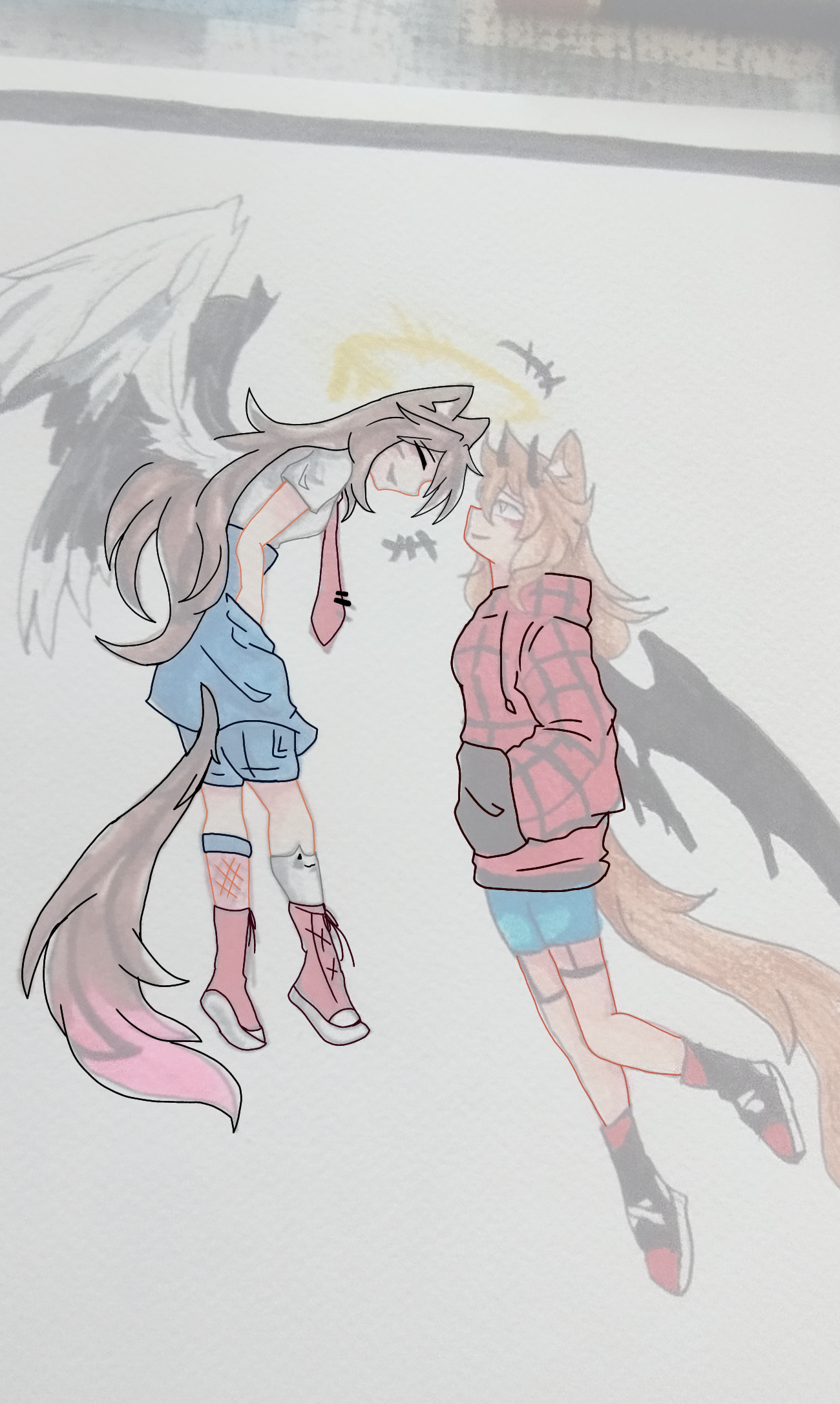 Come and fly away with me^^ wip - ibisPaint