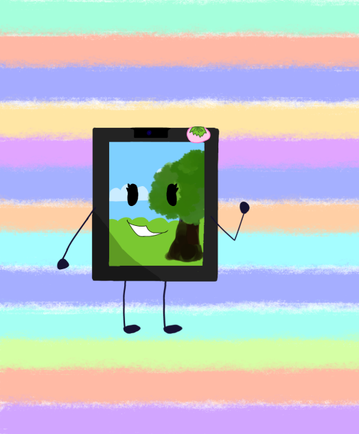 My objectsona, a IPad