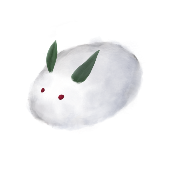 雪うさぎ