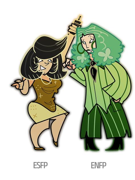ESFP and ENFP