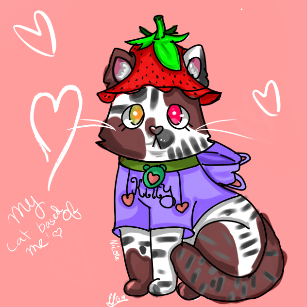 My cat based on me