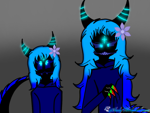 Young Shady and Older Shady - ibisPaint