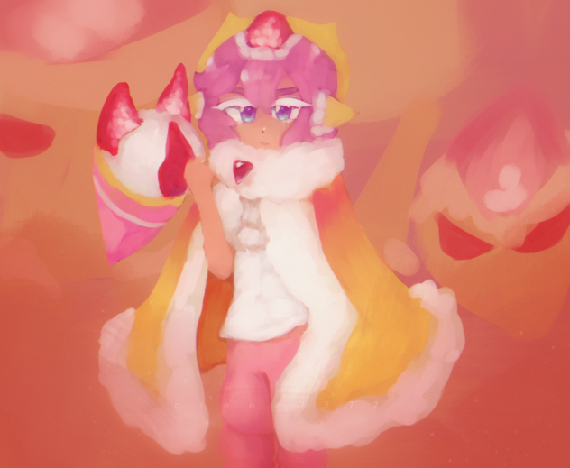 Strawberry Crepe Cookie