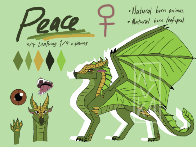 Peace reference sheet