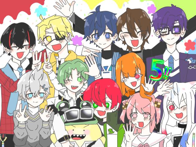 祝🎉カラフルピーチ5周年‼︎〜2025〜