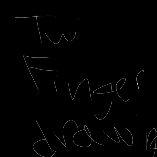 Tw finger drawing