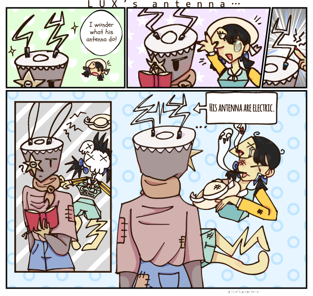LUX‘s antennas…