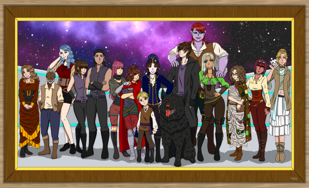 Scarlet Kaida Crew [Speedpaint]