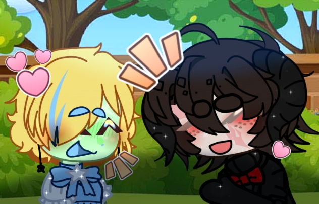 Look At Them in the garden