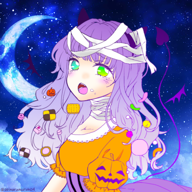 Halloween ぬりえ