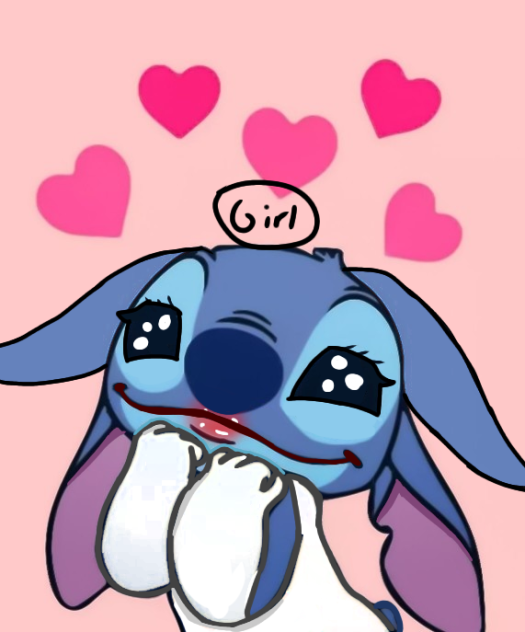 stitch as a girl