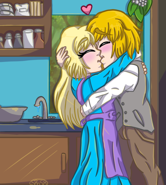Some Kitchen Miseltoe
