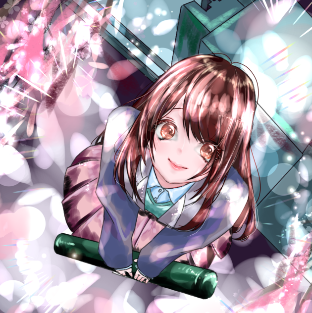 白神桜さん線画