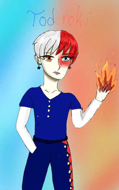 Todoroki fanart