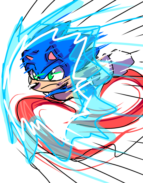 Gotta go fast