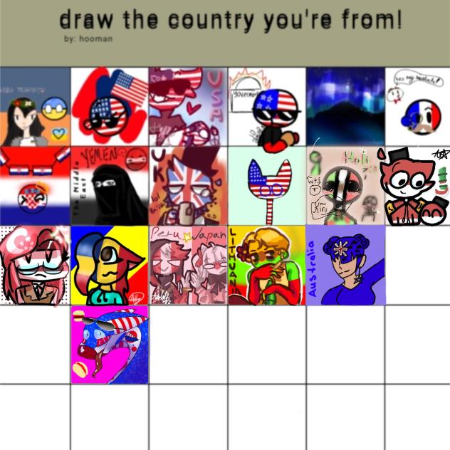 Draw your country!