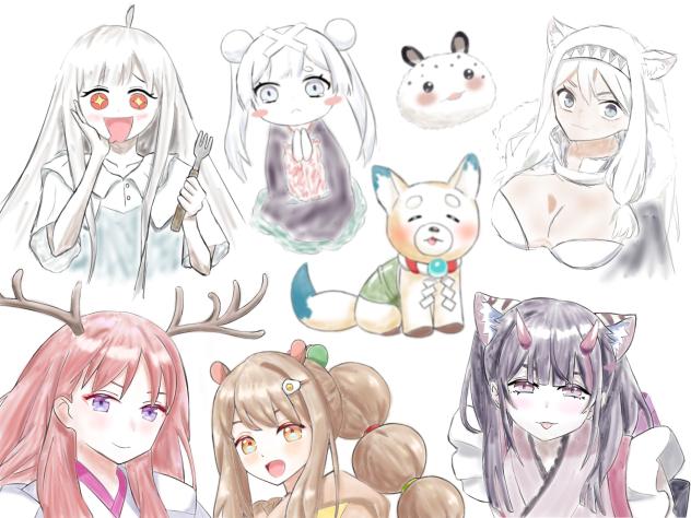 超かぐや姫の落書き