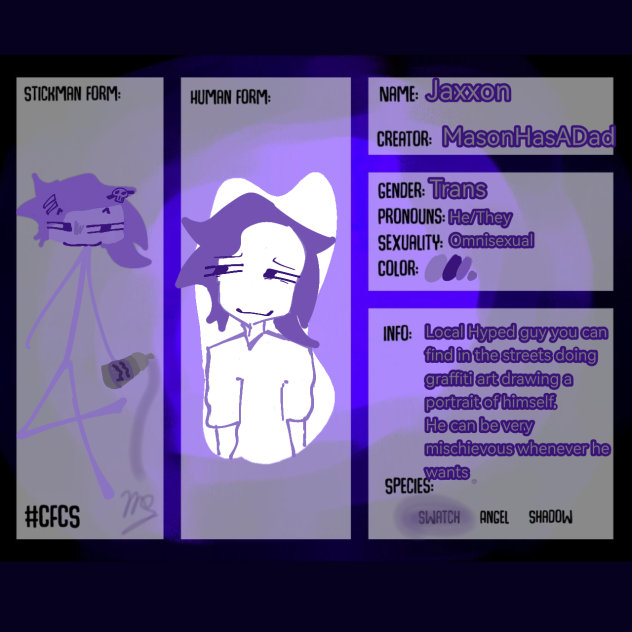 Character Sheet for Cold Front - ibisPaint