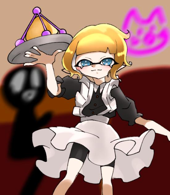 イカガールがバイトでメイドになったよ！