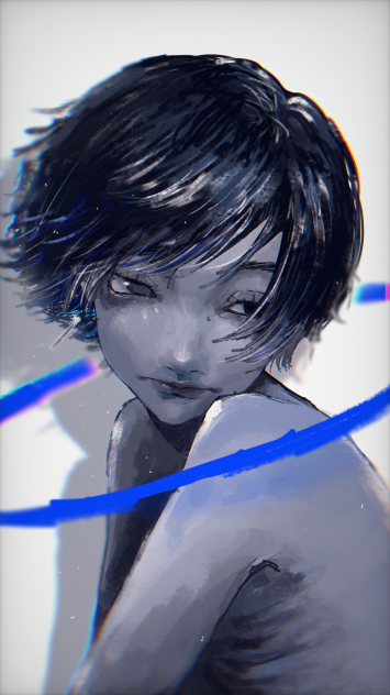 『蒼い』