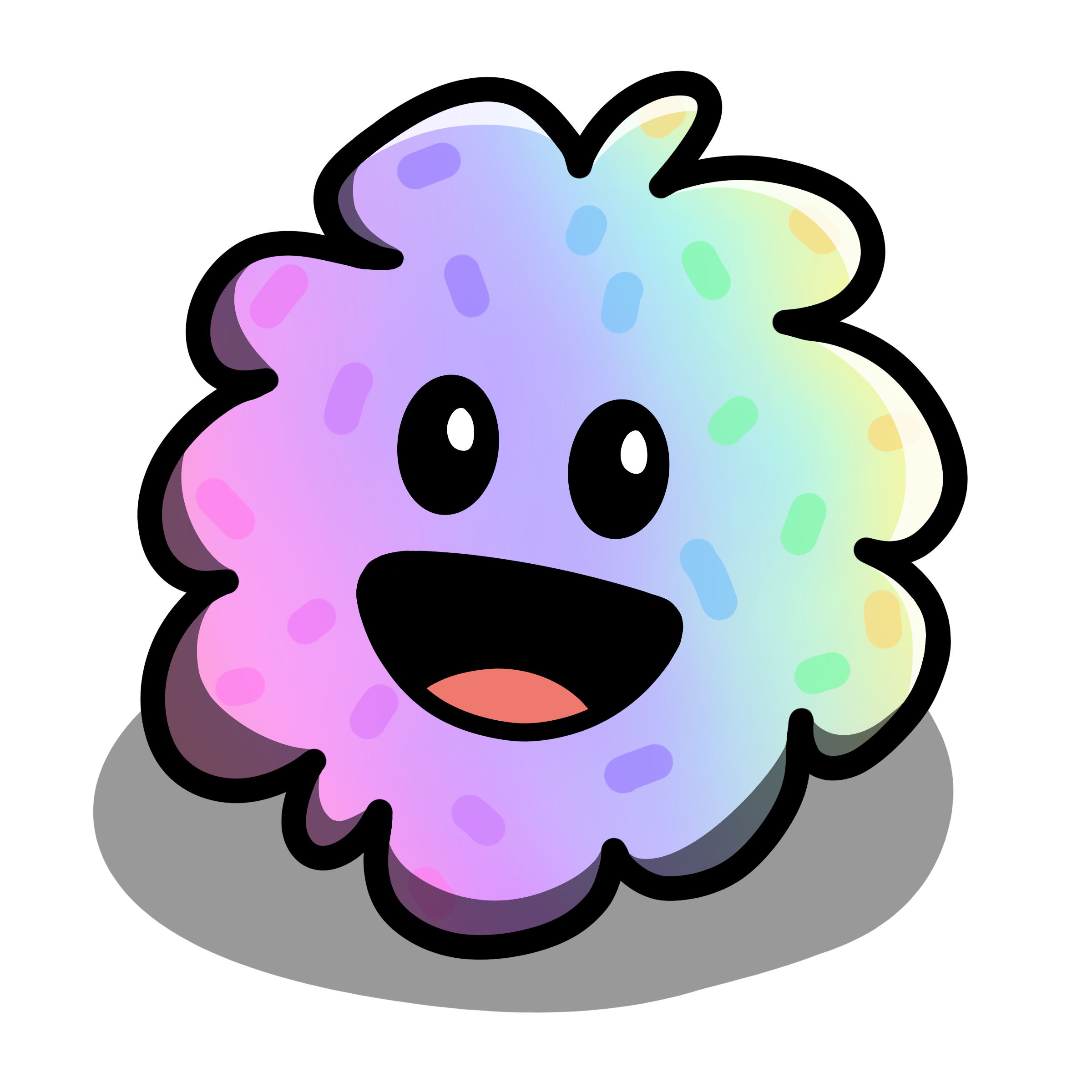 The Wholesome Ball Of Fluff - ibisPaint