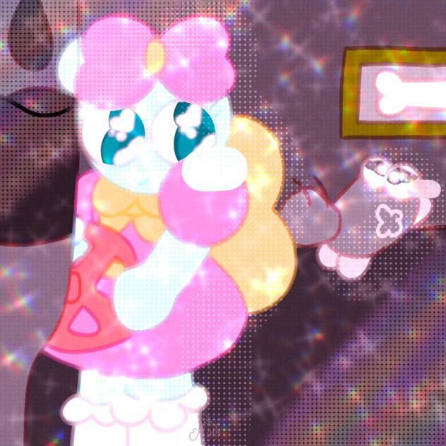 Poppy Doing a Machine with Pebble